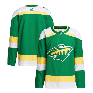 Minnesota Wild adidas Alternate Jersey 52 Green
