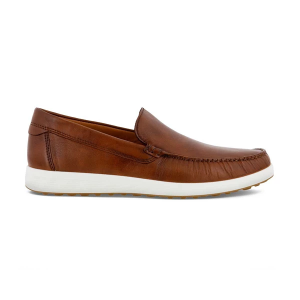 Men's ECCO Moc Lite Loafers Regular 45 Cognac