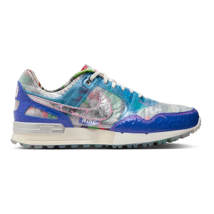 Adult Nike Air Pegasus '89 G NRG Spikeless Golf Shoes M11/W12.5 Regular Blue/Pink/Silver