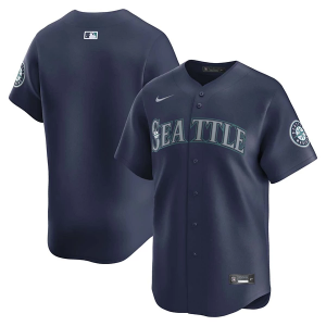 Seattle Mariners Nike Limited Jersey Medium Navy