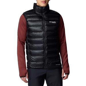 Men's Columbia Arctic Crest Skiing Vest Medium Black