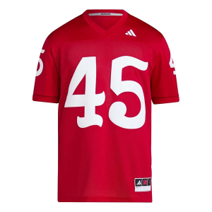 adidas Nebraska Cornhuskers Icon #45 Football Jersey