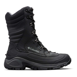 Men's Columbia BugaIII XTM Waterproof Insulated Winter Boots Outdoor 10 Black/Columbia Grey