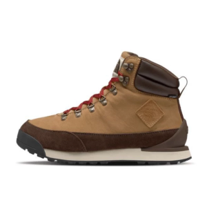 Men's The North Face Back-To-Berkeley IV Leather WP Hiking Boots Outdoor 13 Almond Butter/Demitasse Brown