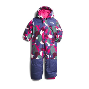 The North Face Freedom Snow Suit Baby 6 mo. Mr. Pink Big Abstract Print