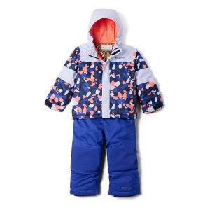 Columbia Mighty Mogul II Snow Set Toddler 4T Coll Navy Winterbloom