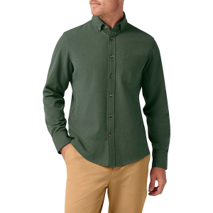 Men's Mizzen+Main City Long Sleeve Flannel XLarge Spruce Heather