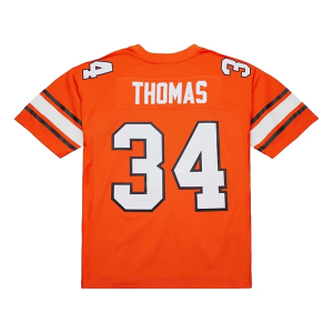 Mitchell and Ness Oklahoma State Cowboys Thurman Thomas #34 Jersey