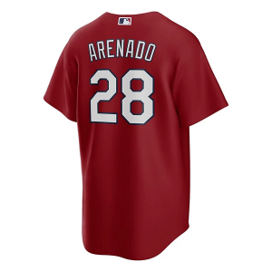St. Louis Cardinals Nolan Arenado #28 Nike Replica Jersey XLarge Red