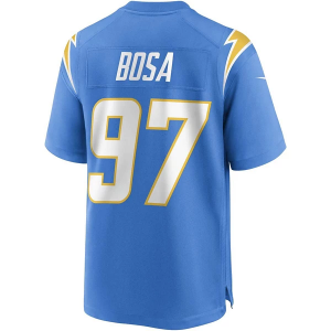 Los Angeles Chargers Joey Bosa #97 Nike Game Jersey Large Light Blue