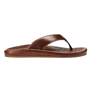 Men's OluKai Ilikai Flip Flop Sandals 14 Toffee