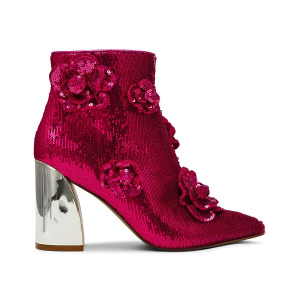 Women's Betsey Johnson Finlee Dress Boots Dress 9 Fuchsia