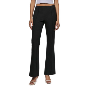 Women's 7 Diamonds REV Ribbed Flare Pants Large Onyx
