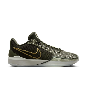 Adult Nike Sabrina 1 "Dedication" Basketball Shoes M8.5/W10 Regular Cargo Khaki/Metallic Gold-Olive Aura