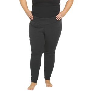 Women's Smartwool Classic Thermal Merino Leggings 1X Charcoal Heather