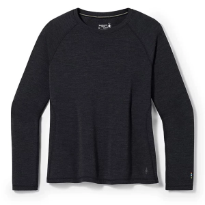 Women's Smartwool Classic Thermal Merino Long Sleeve Base Layer 2X Charcoal