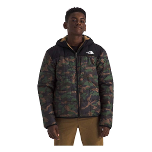 Boys' The North Face Reversible Shasta Puffer Jacket XLarge TNF Black/TNF Camo Small Print