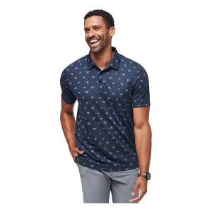 Men's TravisMathew Home Break Polo Small Eclipse
