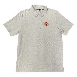 Iowa State Cyclones TravisMathew Zinna Polo 2XLarge Heather Grey