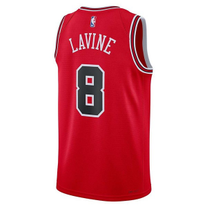 Chicago Bulls Zach LaVine #8 Nike 2022 Icon Edition Swingman Jersey XLarge Red
