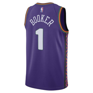 Phoenix Suns Devin Booker #1 Nike 2024 City Edition Jersey XLarge Purple
