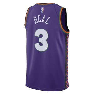 Phoenix Suns Bradley Beal #3 Nike 2024 City Edition Jersey XLarge Purple
