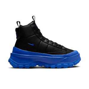 Women's Nike Blazer Roam Mid Winter Boots 7.5 Black/Racer Blue