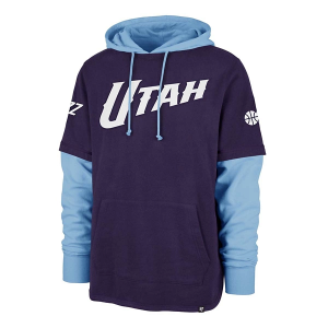 Utah Jazz 47 Brand 2024 City Edition Tri Hoodie 2XLarge Purple