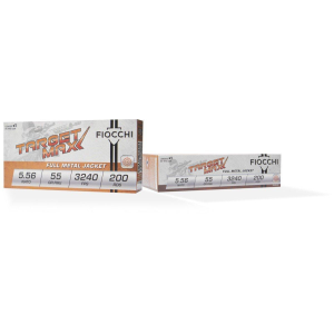 Fiocchi Fiocchi Target Max FMJ SCHEELS Exclusive 5.56x45mm NATO Rifle Ammunition 200 Round Box - $102.99 at SCHEELS