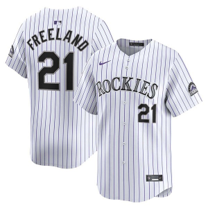 Colorado Rockies Kyle Freeland #21 Nike Limited Jersey 2XLarge White