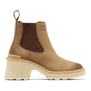 Women's SOREL Hi-Line Heel Chelsea Boots 11 Umber/Ceramic