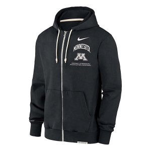 Minnesota Golden Gophers Nike Full Zip Small Black