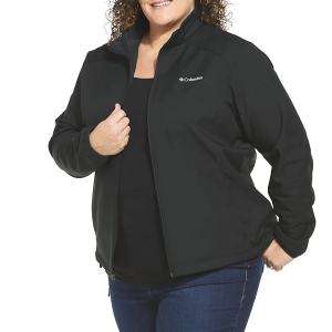 Women's Columbia Kruser Ridge II Softshell Jacket 2X Black