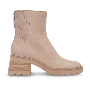 Women's Dolce Vita Martey Waterproof Chelsea Boots 11 Taupe Suede