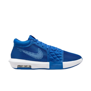 Adult Nike LeBron Witness 8 Team Bank Basketball Shoes M7.5/W9 Regular Game Royal/White/Game Royal