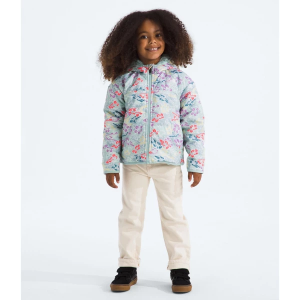Girls' The North Face Reversible Shasta Full Zip Puffer Jacket Toddler 2T Muted Pine/Folk Floral/Tossed Print
