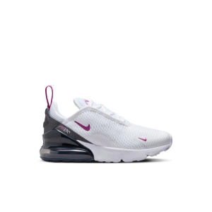 Kids' Nike Air Max 270 Sneakers Little 13Y Regular White/Hot Fuchsia-Anthracite