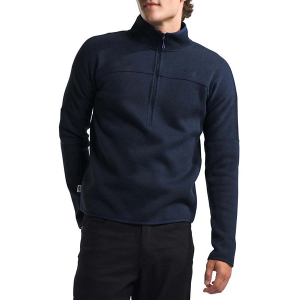 Men's The North Face Front Range Fleece 1/2 Zip Pullover Small Summit Navy Heather