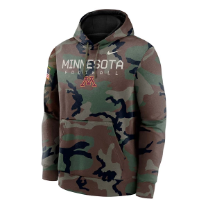 Minnesota Golden Gophers Nike Hoodie Medium Camo