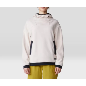 Women's Mountain Hardwear Powder Maven(TM) Fleece Pullover Hoody Small Talc