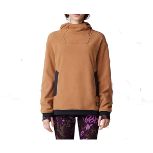 Women's Mountain Hardwear Powder Maven(TM) Fleece Pullover Hoody Small Copper Clay