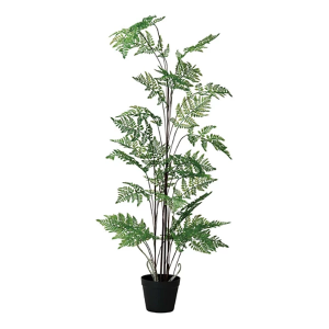 Creative Co-Op Faux Fern Tree in Plastic Pot