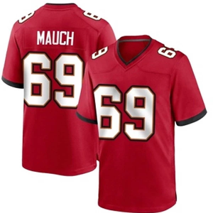 Tampa Bay Buccaneers Cody Mauch #69 Nike 2023 Draft Kids' Jersey Medium Red