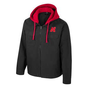 Colosseum Nebraska Cornhuskers Go Canvas Jacket