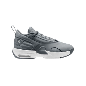 Kids' Jordan Max Aura 6 Basketball Shoes Big 5 Regular Cool Grey/White