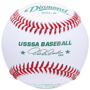 Diamond DOL-A USSSA Baseballs - 1 Dozen