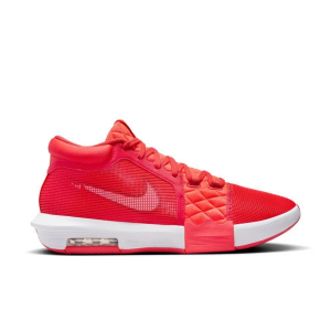 Adult Nike LeBron Witness 8 Basketball Shoes M9.5/W11 Regular Crimson/White/Bright Crimson/Gym Red