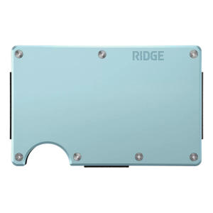 Ridge Aluminum Cash Strap Wallet Sea Glass