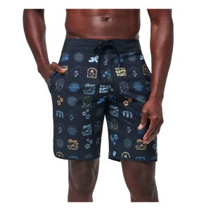 Men's TravisMathew Longboarders Hybrid Shorts 30 Black