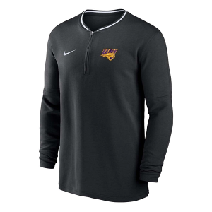 Northern Iowa Panthers Nike Sideline Coaches 1/4 Zip Medium Black